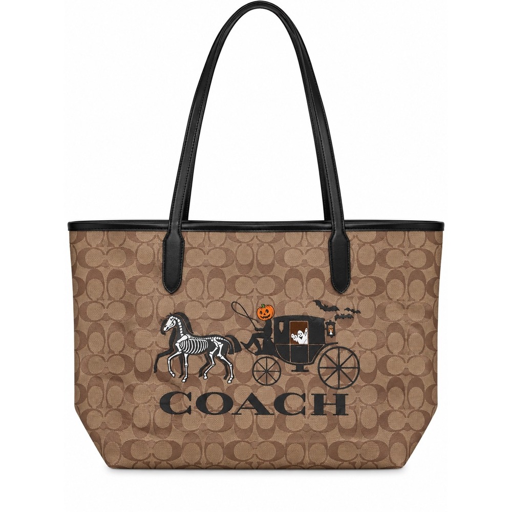 Coach City Tote Halloween NEW!